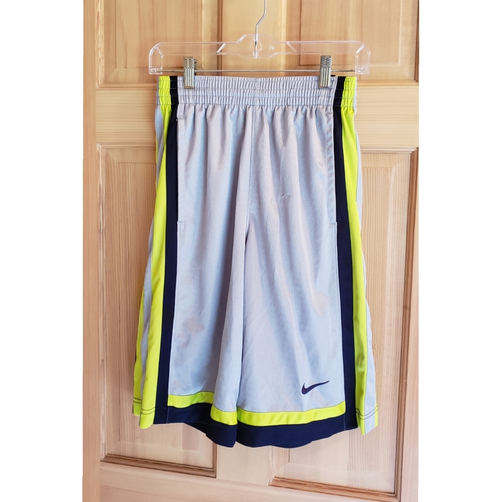 NIKE Shorts Small Silver Blue Women's Basketball